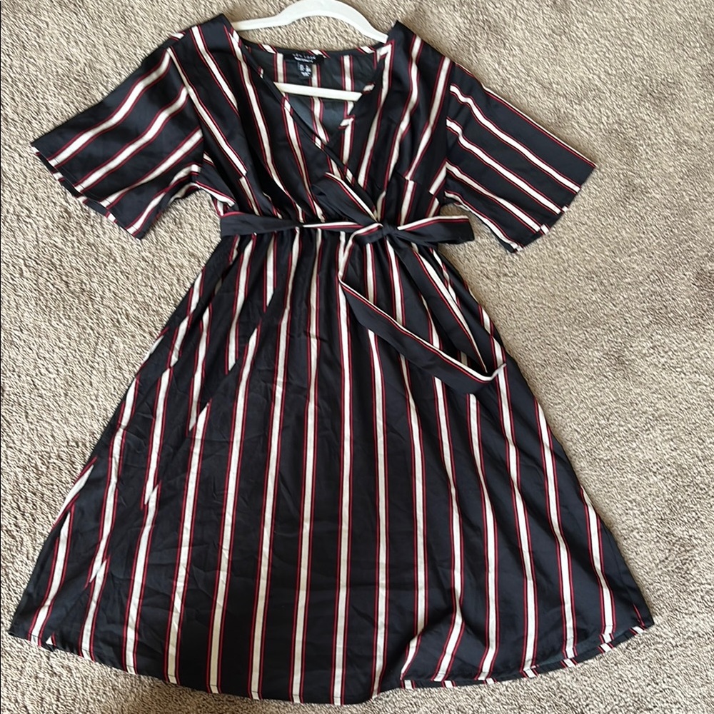 ASOS New Look Maternity Faux Wrap Dress